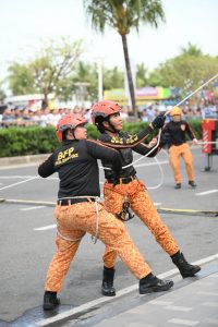 Women on fire campaign! Female-firefighters-lead-the-4th-SM-BFP-Nationwide-Simultaneous-Fire-Drill-scaled