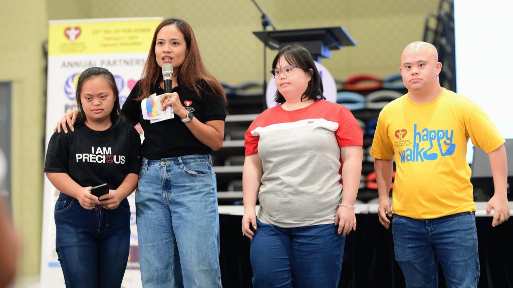 Happy Talk 2025! Ms. Alexandra Arroyo, DSAPI Executive Committee Member, emphasizes the importance of acceptance and empowerment of persons with down syndrome.